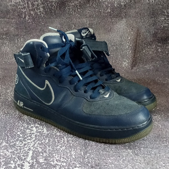 NIKE AIR FORCE 1 MID BLUE (2006) - 306352-442 SIZE 11