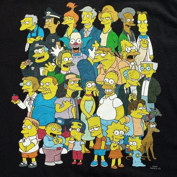 The Simpson Character Medley Graphic T-Shirt