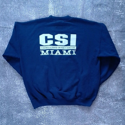 CSI Miami Navy Blue PROMO Sweater