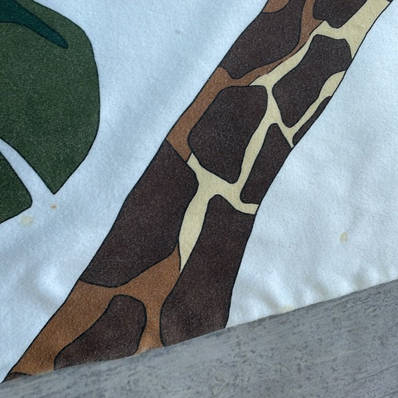 Vintage 90s Giraffe Graphic Long-Sleeve T-Shirt