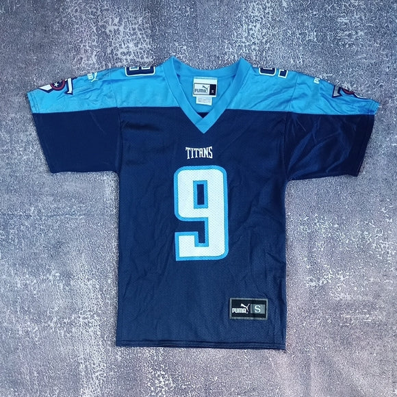 Vintage PUMA NFL TENNESSEE TITANS MCNAIR #9 Jersey WOMENS