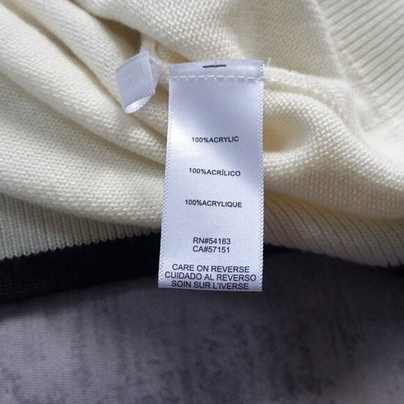 Karl Lagerfeld Eiffel Tower Bishop-Sleeve Sweater