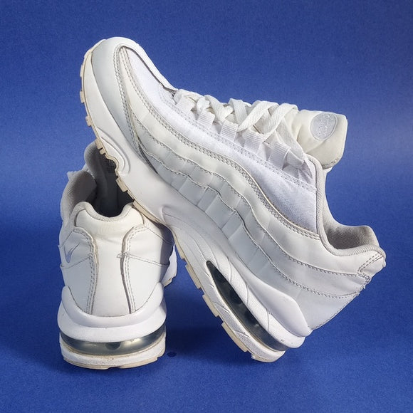 Nike Air Max 95 White Metallic Silver (GS) 905348-104