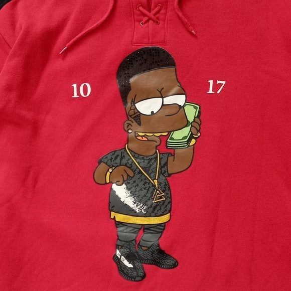 Simpson Style Gucci Mane Guwop BRRR Ice Cream cone Hoodie FRPLY