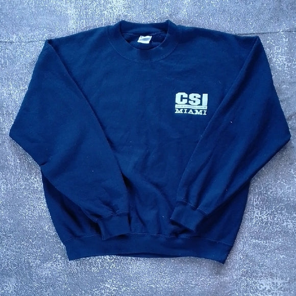 CSI Miami Navy Blue PROMO Sweater