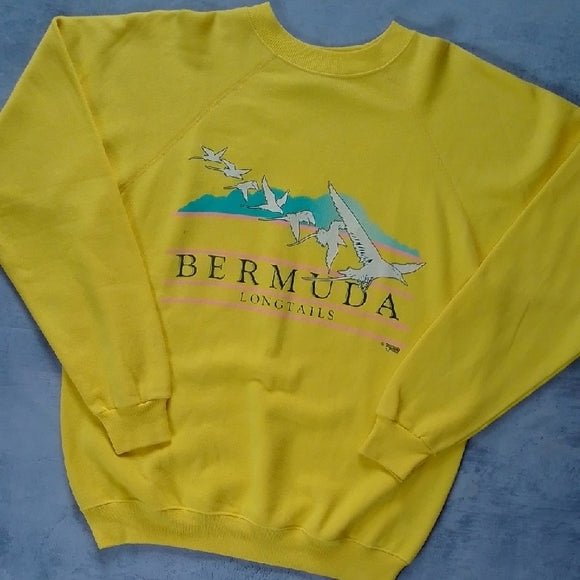 Vintage 90s BERMUDA LONGTAILS tucker's Tees Crewneck Sweatshirt