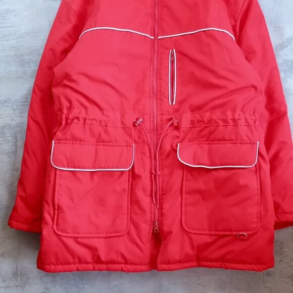 Vintage 90s Canada North Red/White Winter Jacket