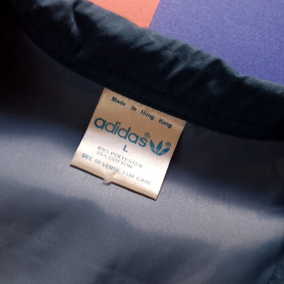 RARE Vintage 1970s Adidas Cargo Pocket Essential Vest BLUE UNISEX