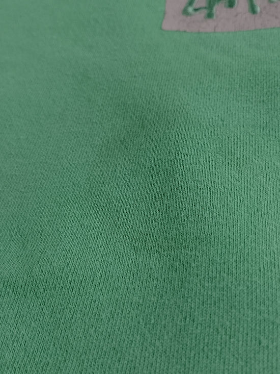 Stussy Men's Green Crewneck Sweatshirt