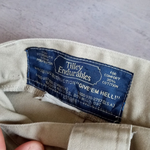 Vintage TILLEY Endurables Cargo Pants Safari