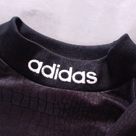 VINTAGE ADIDAS LIZARD PRINT SOCCER GOALIE JERSEY