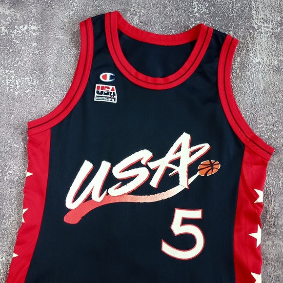 Vintage 1996 Team USA Grant Hill Olympic Dream Team Jersey