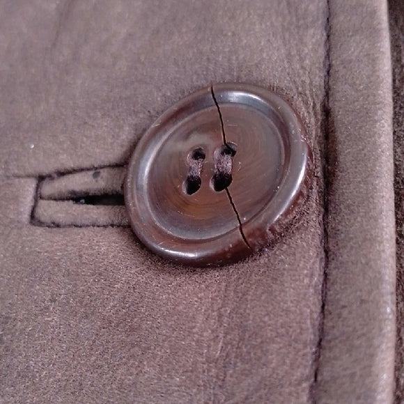 Vintage 90s Danier Brown Leather Jacket