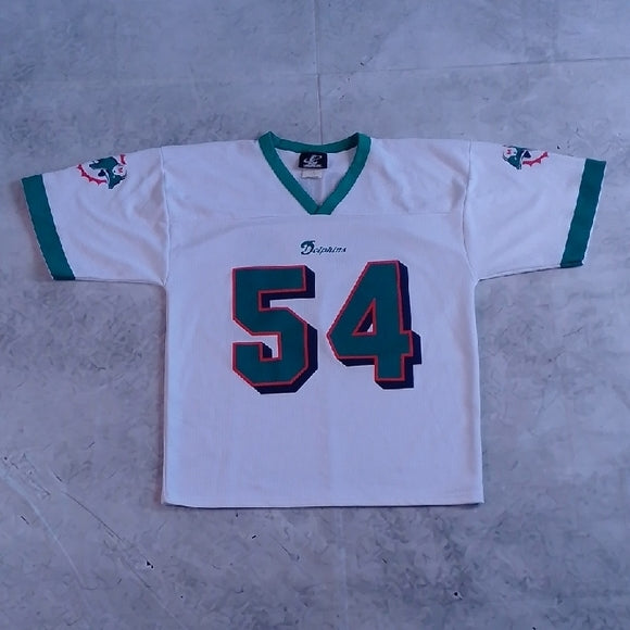 NFL MIAMI DOLPHINS ZACH THOMAS JERSEY #54 LOGO ATHLETIC