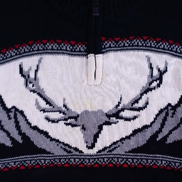Chaps Ralph Lauren Men's Reindeer Elk Deer Sweater