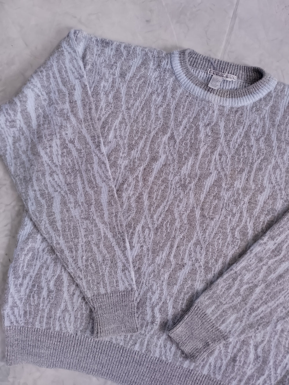 Vintage 90s Funky Ugly Dad Sweater UNIONBAY UNISEX Wool