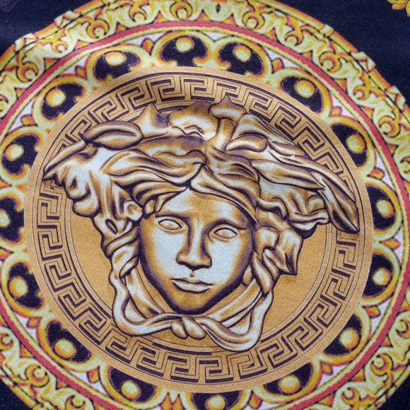 Versace Graphic Print Rapper Style T-Shirt