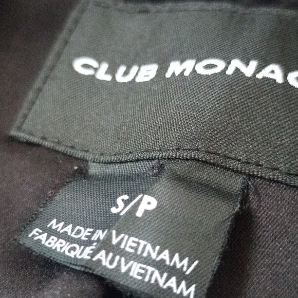 Women's Club Monaco Italian Wool Zip-Up Jacket Style# 295642134
