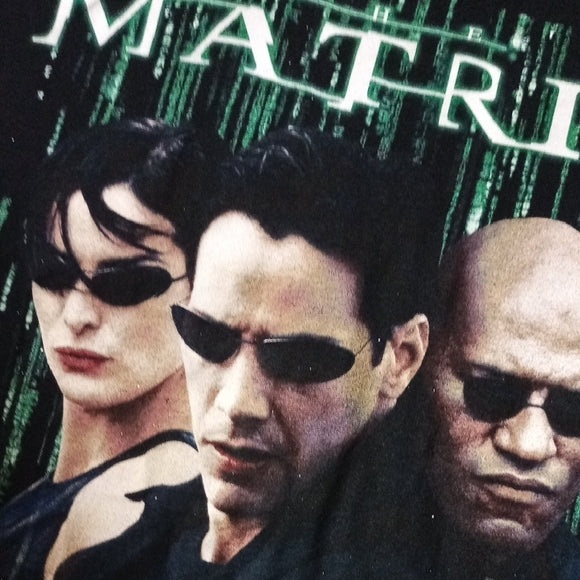 Matrix Black Graphic T-Shirt NEO MORPHEUS TRINITY UNISEX