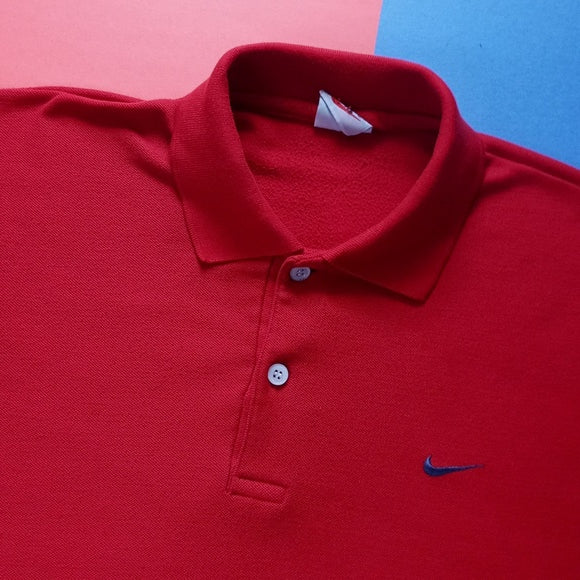 Vintage 1990s Nike Essential Polo Shirt Unisex