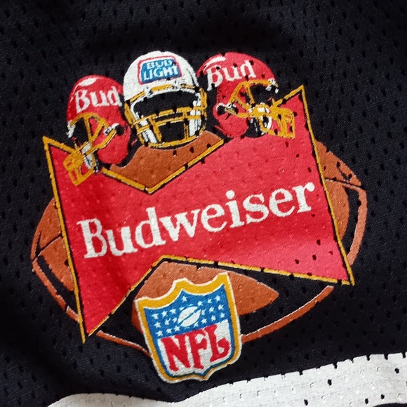 Vintage NFL BUDWEISER Football Jersey Ravens Athletics