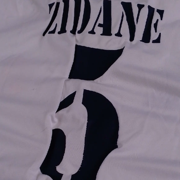 Vintage REAL MADRID 2002 2003 HOME FOOTBALL SHIRT SOCCER JERSEY Zidane RARE