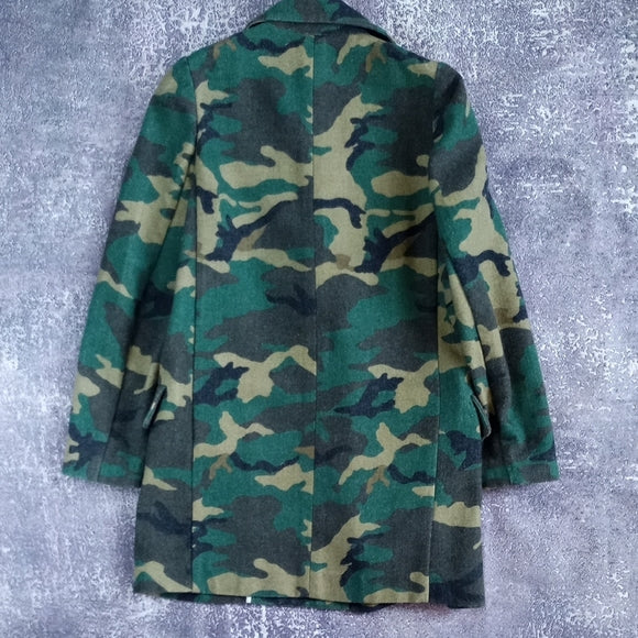 RARE Tsukasa Mikami Designer Wool Camo Jacket - The Pain Of Others - Avant-Garde