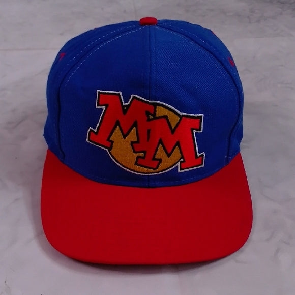Vintage 90s MICKEY MOUSE RARE Snap Back Hat Embroidered