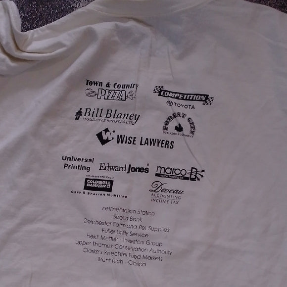 Vintage White Dorchester River Run T-Shirt UNISEX