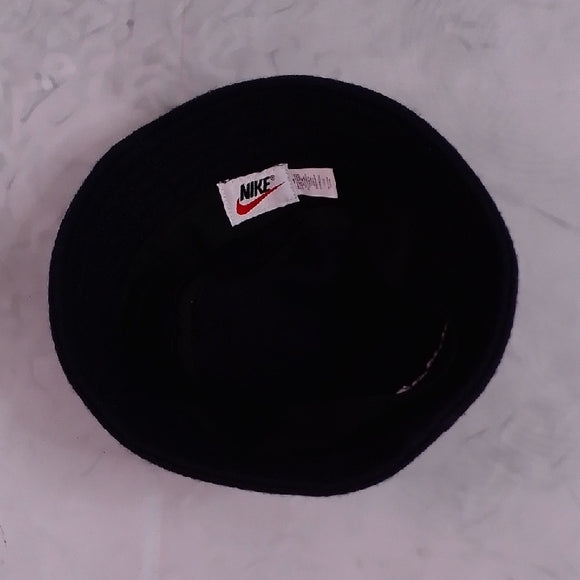 Vintage 90s Nike Navy Blue Wool Bucket Hat LL COOL J STYLE