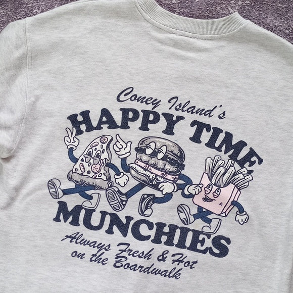 Conney Islands Happy Time Munchies Crewneck Sweater