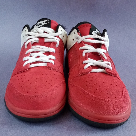 RARE 2008 Nike Dunk Low Shoe 310569-661 Varsity Red