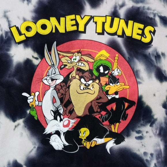 Official Looney Tunes Tie Dye Graphic Crewneck Sweater UNISEX