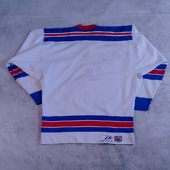 Vintage 90s NHL NEW YORKER RANGER JERSEY PRO PLAYER CCM BLANK