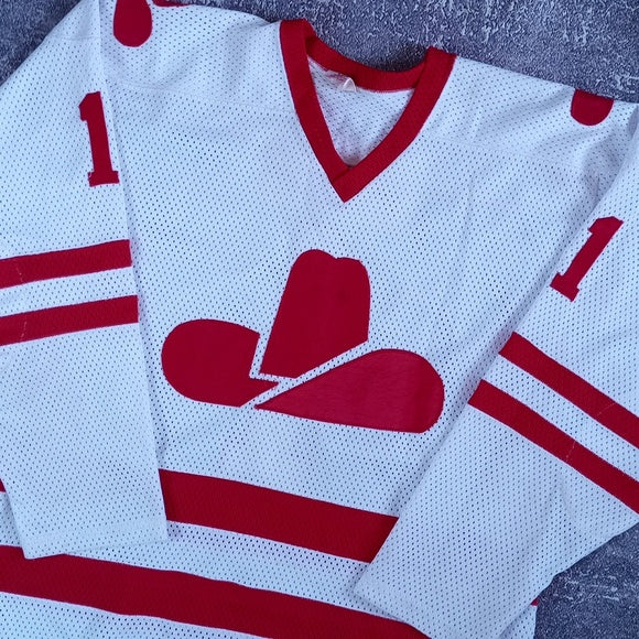 Vintage 90s/80s Calgary Cowboys Hockey Jersey TEX #1 PRO JOY WHA