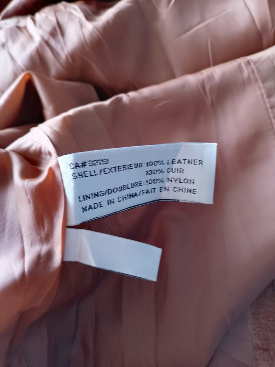 Vintage JESSICA Women's Brown Suede Button-Front Jacket