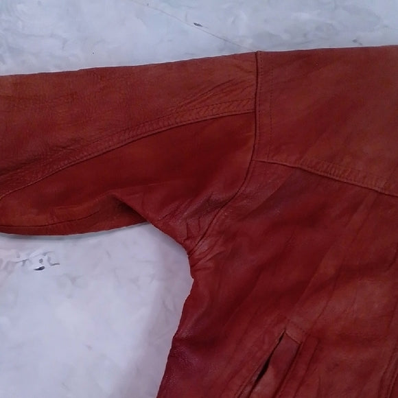Vintage Brown Leather Jacket The Olde Hide House