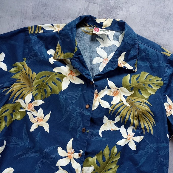 Vintage 90s The Hawaiian Original Button-Up T-Shirt