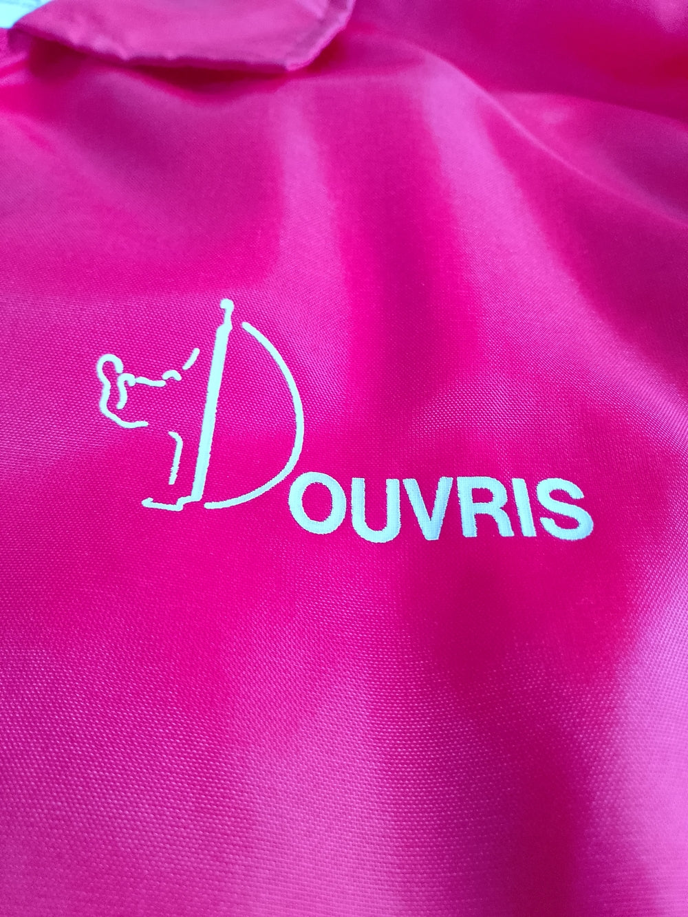 Vintage 2002 Douvris Martial Arts THUMP Jacket Kicking Guy