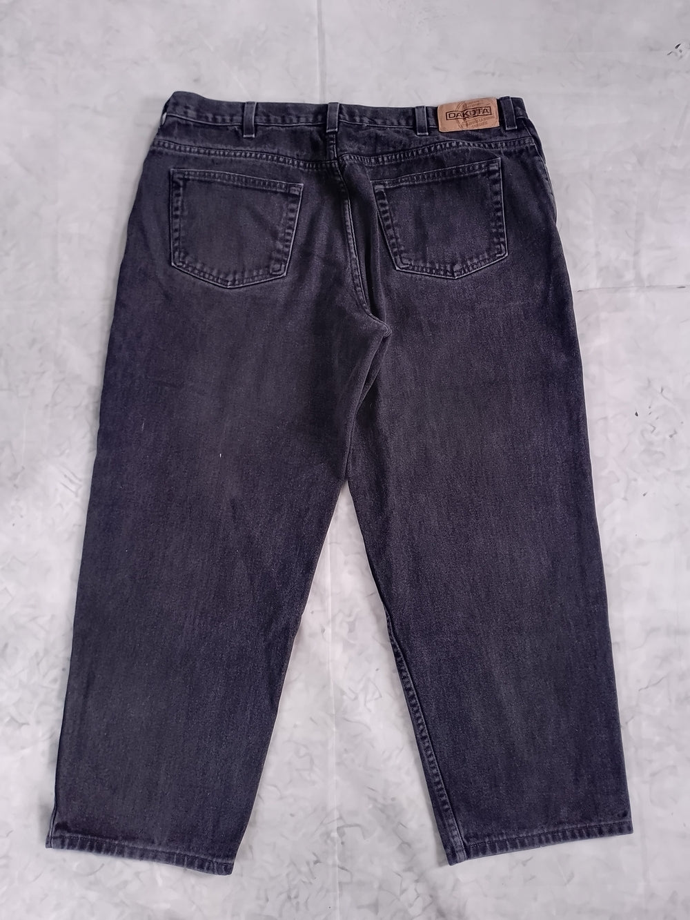 Vintage DAKOTA Black Baggy Jeans UNISEX