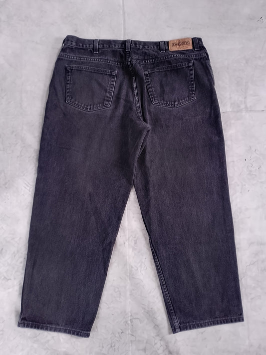 Vintage DAKOTA Black Baggy Jeans UNISEX