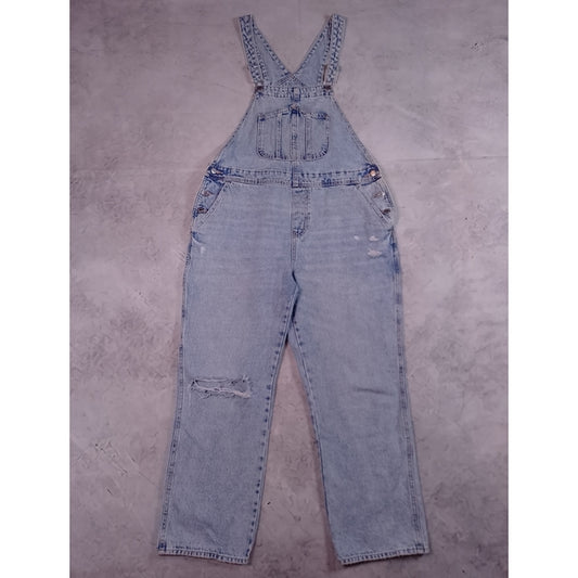 Vintage-Style Denim Overalls Old Navy