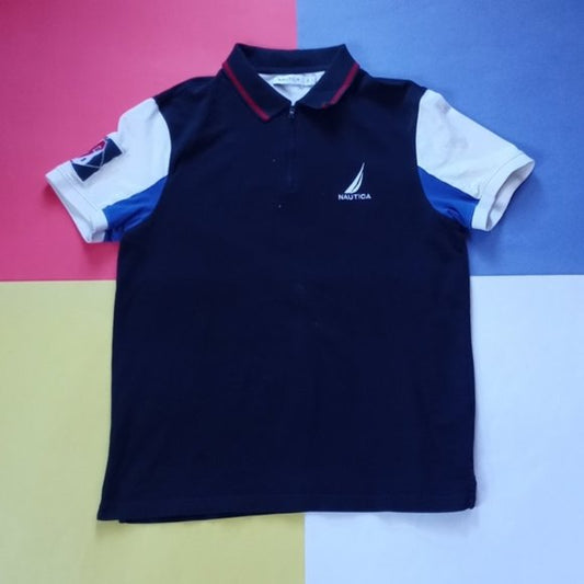 Exclusive Nautica #8 Embroidered Polo Shirt