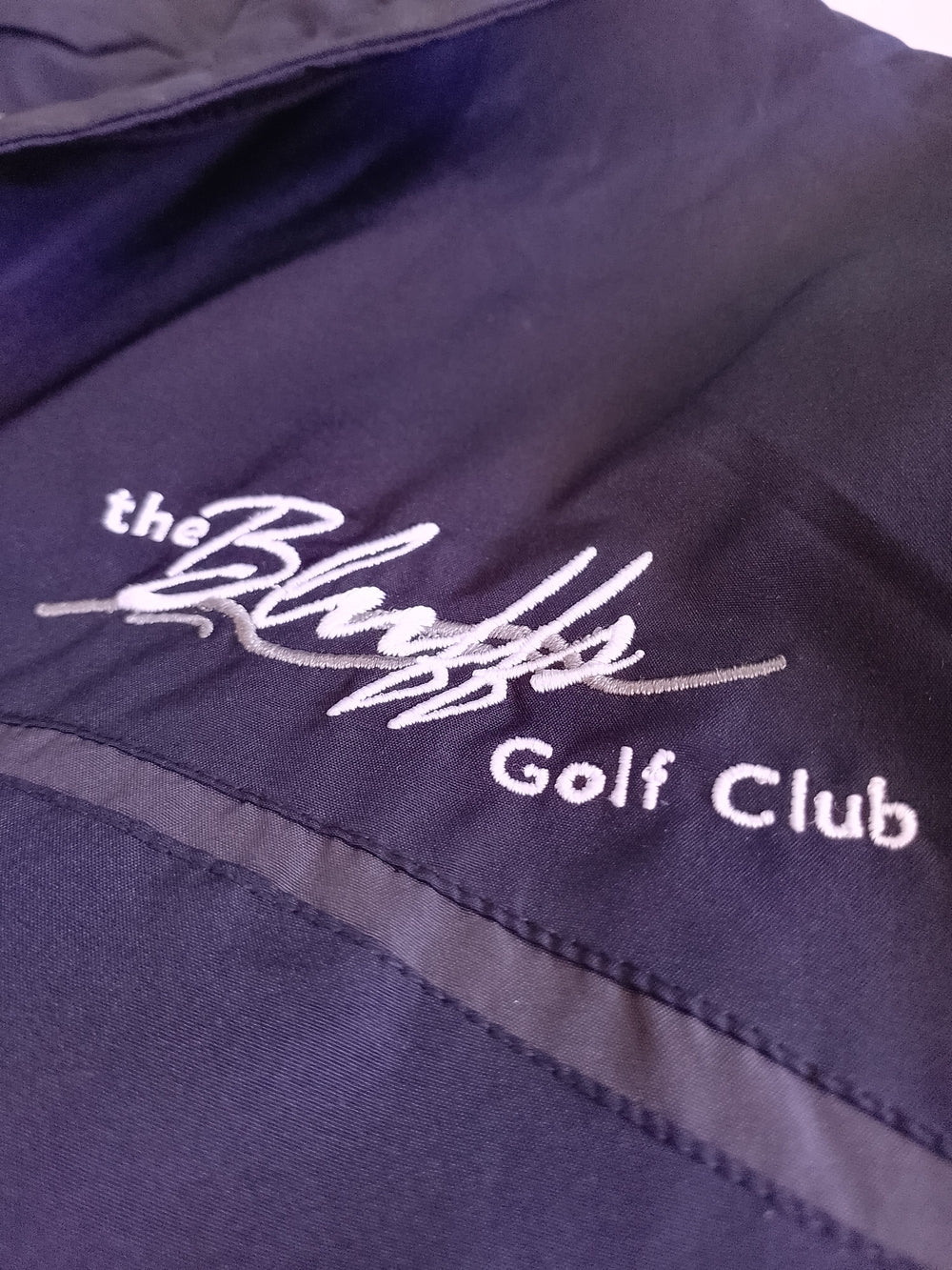 Scarborough The Bluffs Golf Club Navy Pullover Windbreaker
