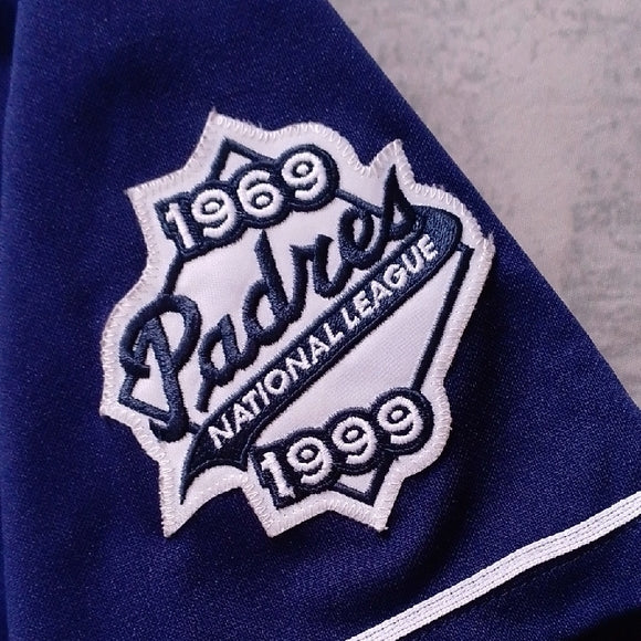 Rare Vintage 1969-1999 Padres National Leader Russell Baseball Jersey