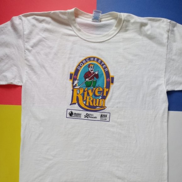 Vintage Dorchester River Run Graphic T-Shirt