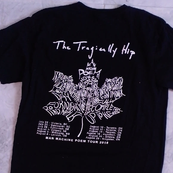 The Tragically Hip Man Machine Poem Tour 2016 T-Shirt