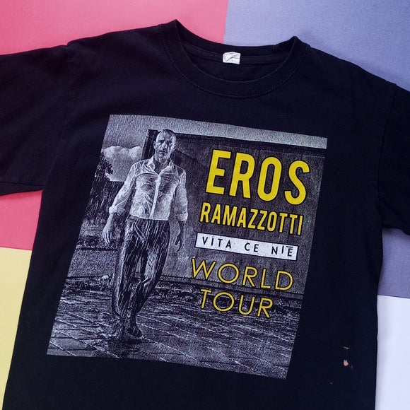 2022 EROS RAMAZZOTTI World Tour Aita Ce Nie Graphic T-Shirt Unisex