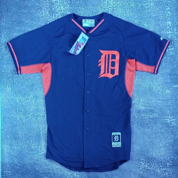 NWT 2014 Detroit Tigers MLB Authentic Baseball Jersey Size 40 BLANK