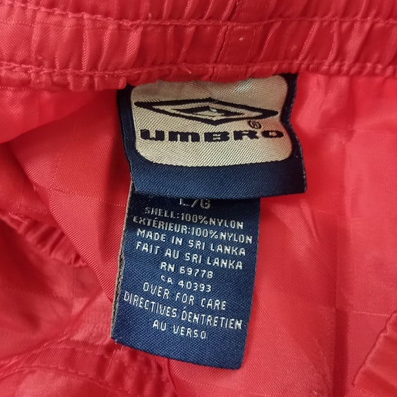 Vintage 90s RED Umbro Essential Short